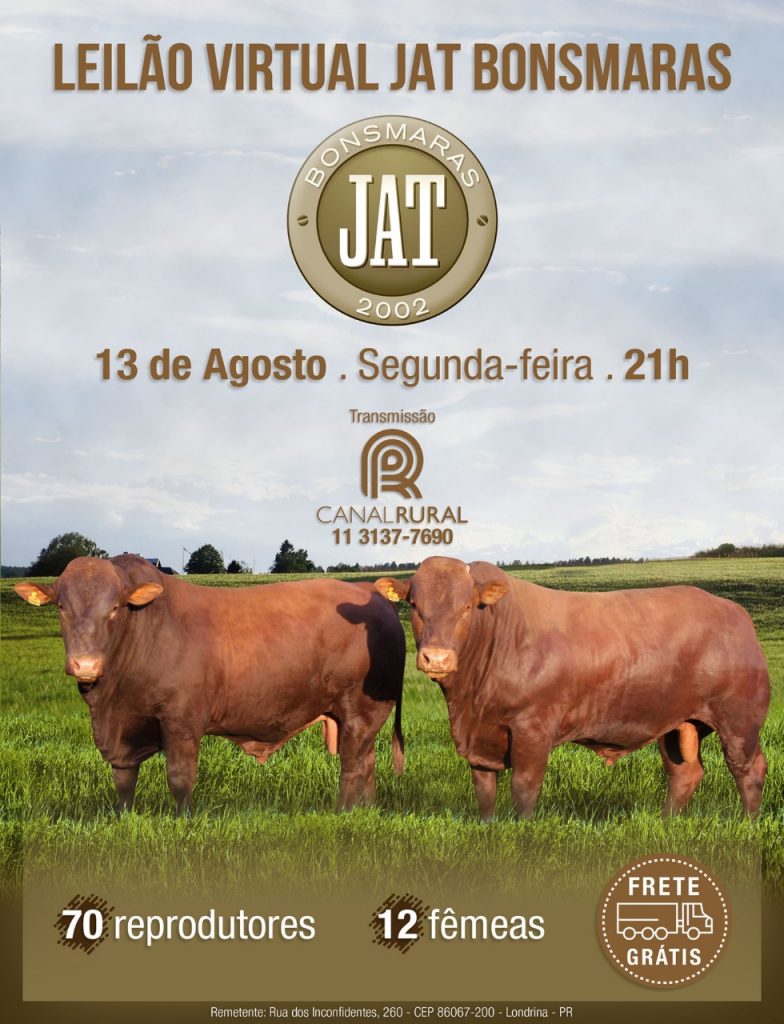Criatório JAT BONSMARAS – Fazenda Santa Joana